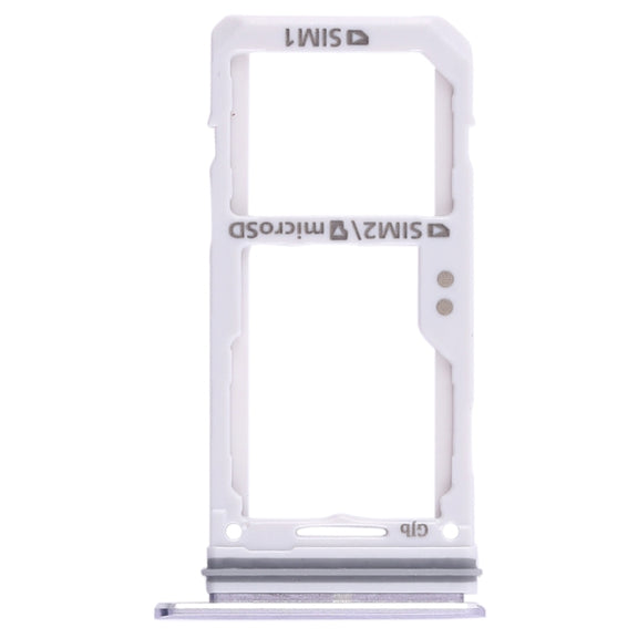 For Galaxy Note 8 2 SIM Card Tray / Micro SD Card Tray (Grey)