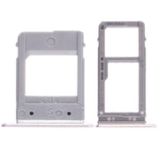 For Galaxy A520 / A720 2 SIM Card Tray + Micro SD Card Tray (Gold)