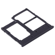 For Samsung Galaxy A20e SIM Card Tray + SIM Card Tray + Micro SD Card Tray (Black)