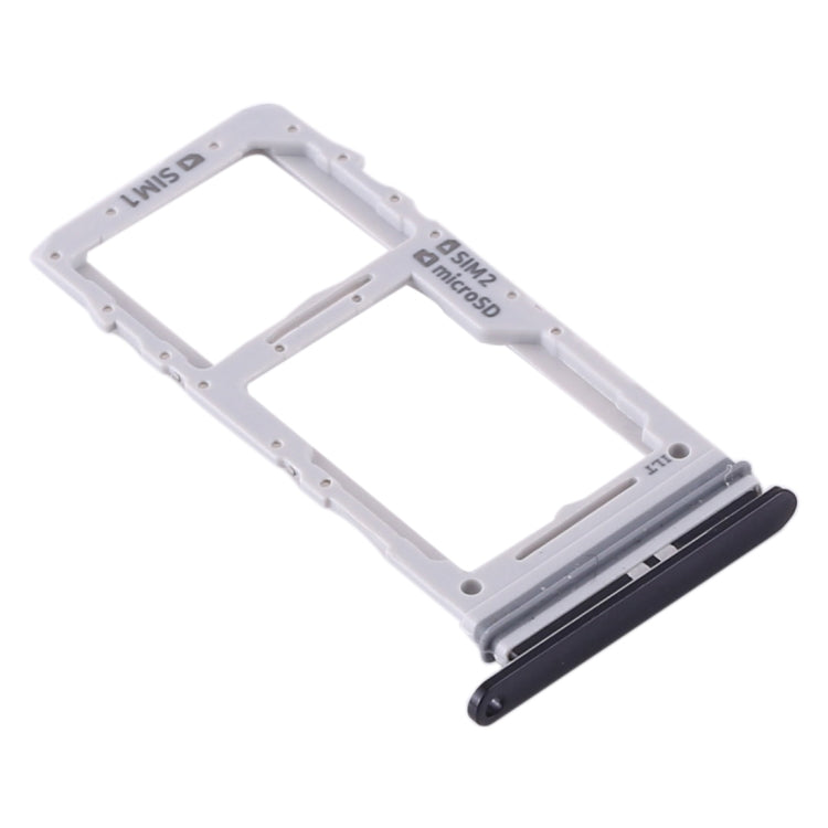 For Samsung Galaxy S20+ / Galaxy S20 Ultra SIM Card Tray + SIM Card Tray / Micro SD Card Tray (Black)