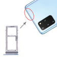 For Samsung Galaxy S20+ / Galaxy S20 Ultra SIM Card Tray + SIM Card Tray / Micro SD Card Tray (Blue) - free shipping - PMc TechLife - Order now!