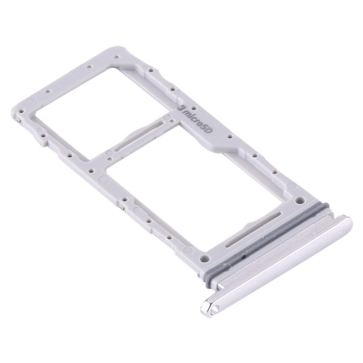 For Samsung Galaxy S20+ / Galaxy S20 Ultra SIM Card Tray + SIM Card Tray / Micro SD Card Tray (White)