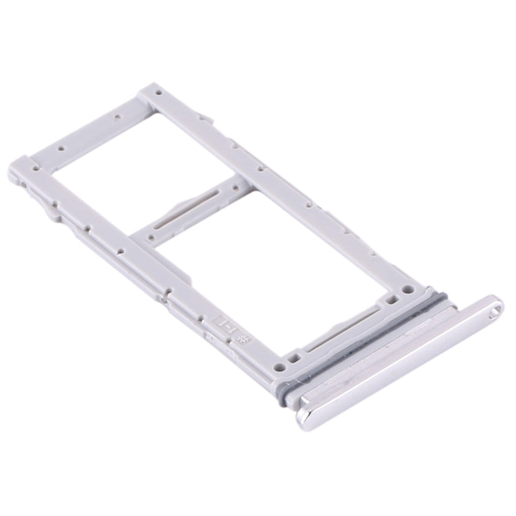 For Samsung Galaxy S20+ / Galaxy S20 Ultra SIM Card Tray + SIM Card Tray / Micro SD Card Tray (White)