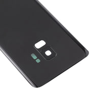 For Galaxy S9 Battery Back Cover with Camera Lens (Black)