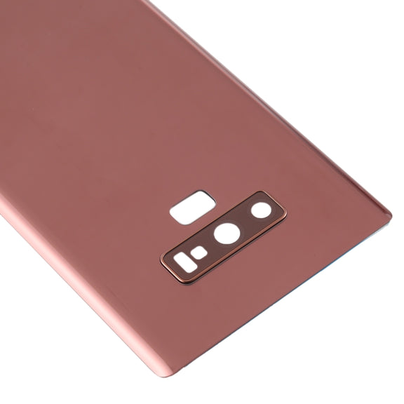 For Galaxy Note9 Battery Back Cover with Camera Lens (Gold)