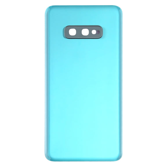 For Galaxy S10e Battery Back Cover with Camera Lens (Green)