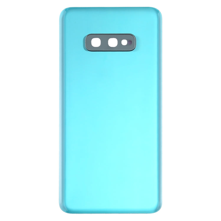For Galaxy S10e Battery Back Cover with Camera Lens (Green)