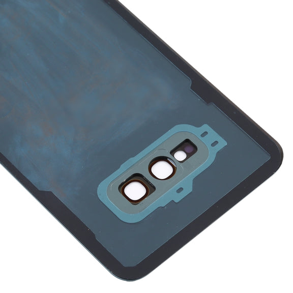For Galaxy S10e Battery Back Cover with Camera Lens (Green)