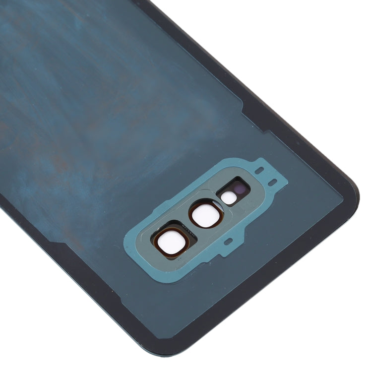 For Galaxy S10e Battery Back Cover with Camera Lens (Green)