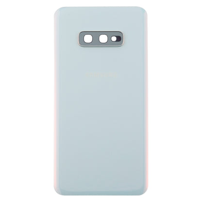 For Galaxy S10e Battery Back Cover with Camera Lens (White) - free shipping - PMC Jewellery - Order now!
