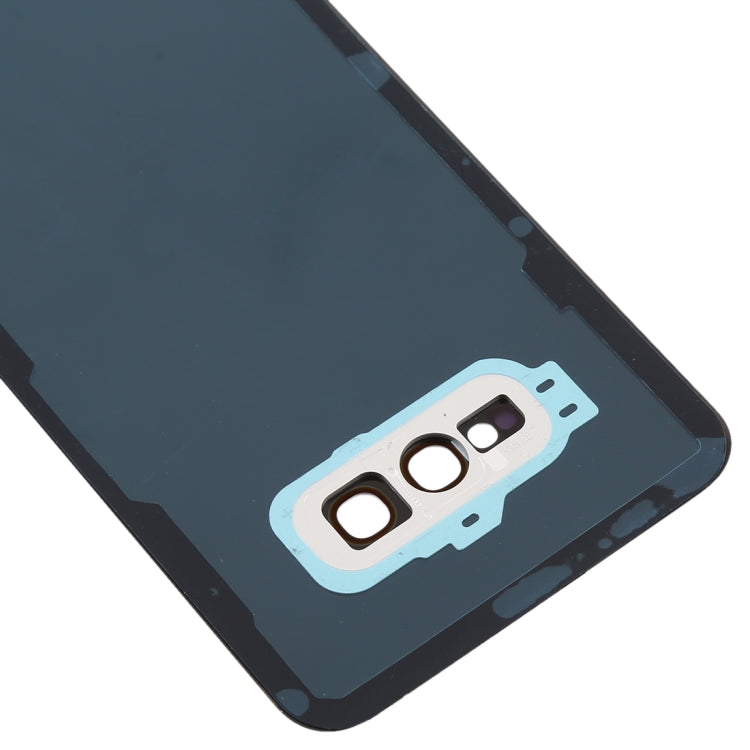 For Galaxy S10e Battery Back Cover with Camera Lens (White) - free shipping - PMC Jewellery - Order now!