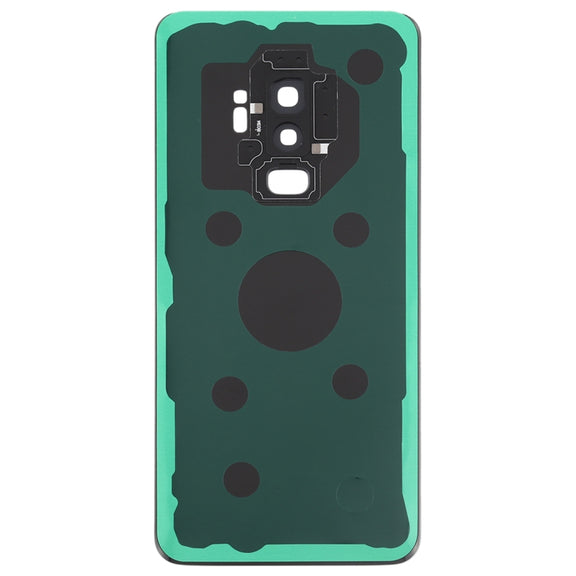 For Galaxy S9+ Battery Back Cover with Camera Lens (Black)