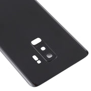 For Galaxy S9+ Battery Back Cover with Camera Lens (Black)