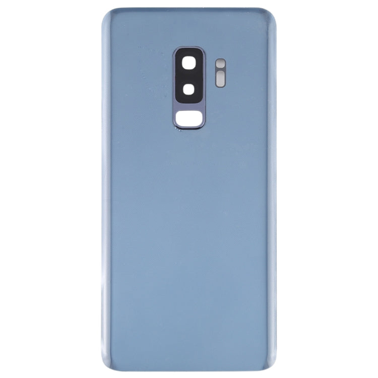 For Galaxy S9+ Battery Back Cover with Camera Lens (Blue)