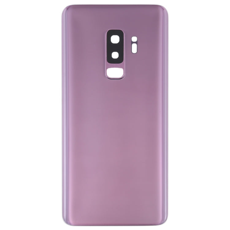 For Galaxy S9+ Battery Back Cover with Camera Lens (Purple)