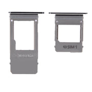 For Galaxy A5 (2017) / A520 & A7 (2017) / A720 SIM Card Tray + Micro SD Card Tray, Single Card (Black)