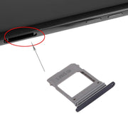 For Galaxy A5 (2017) / A520 & A7 (2017) / A720 SIM Card Tray + Micro SD Card Tray, Single Card (Black)