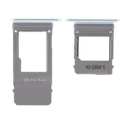 For Galaxy A5 (2017) / A520 & A7 (2017) / A720 SIM Card Tray + Micro SD Card Tray, Single Card (Blue)