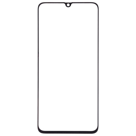 For Galaxy A70 Front Screen Outer Glass Lens (Black)