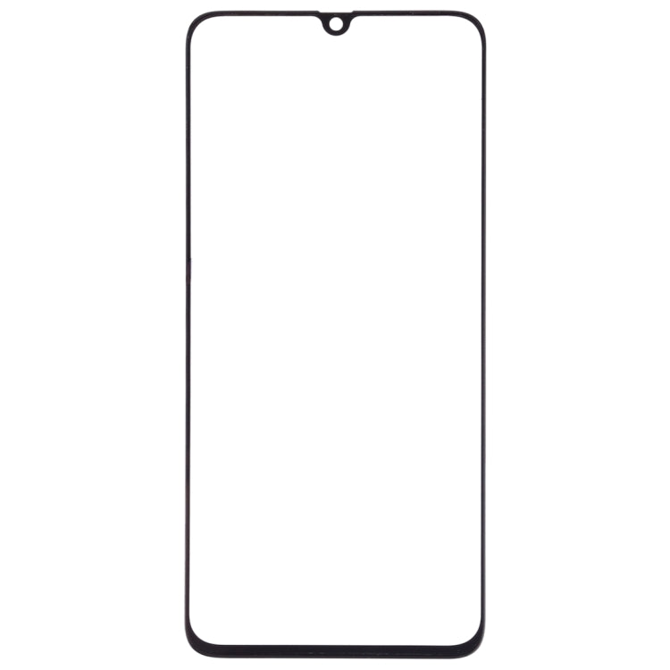 For Galaxy A70 Front Screen Outer Glass Lens (Black)