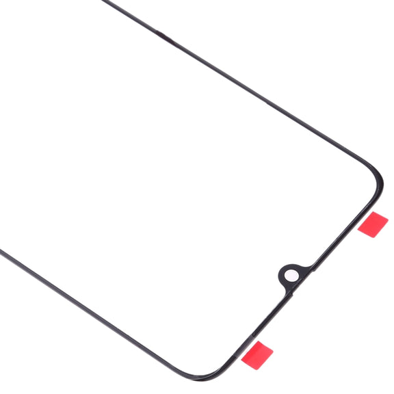 For Galaxy A70 Front Screen Outer Glass Lens (Black)