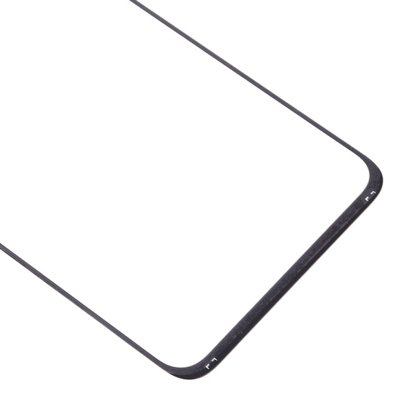 For Galaxy A70 Front Screen Outer Glass Lens (Black)