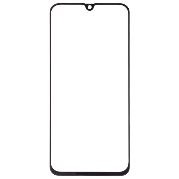 For Galaxy A40 Front Screen Outer Glass Lens (Black)