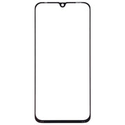 For Galaxy A40 Front Screen Outer Glass Lens (Black)