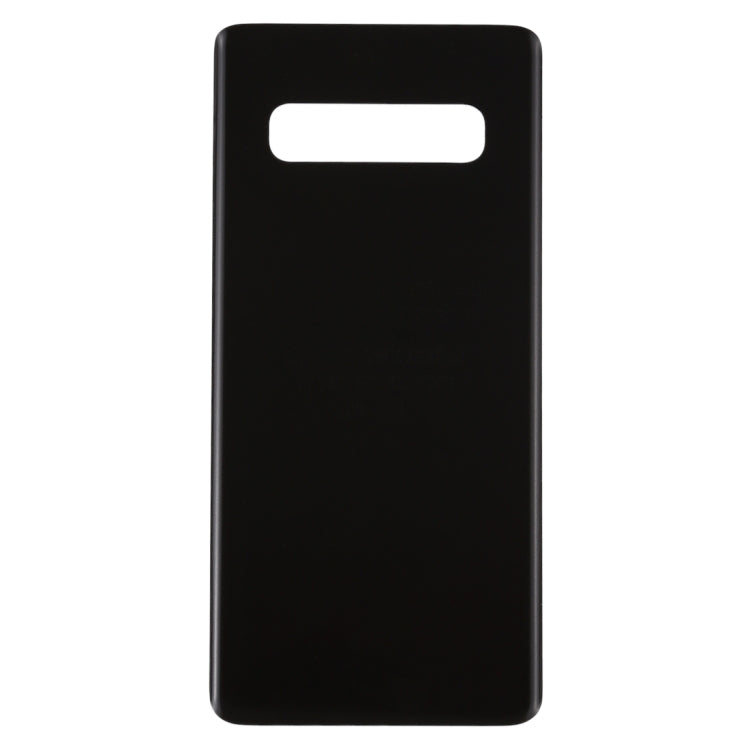 For Galaxy S10+ Battery Back Cover (Black)