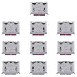 For Galaxy S2 / i9100 10pcs Charging Port Connector - free shipping - PMc TechLife - Order now!