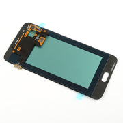 Original Super AMOLED LCD Screen for Galaxy J7 Duo / J720 with Digitizer Full Assembly (Gold)