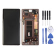 LCD Screen and Digitizer Full Assembly with Frame for Galaxy Note9 / N960A / N960F / N960V / N960T / N960U(Mocha Gold) - free shipping - PMc TechLife - Order now!