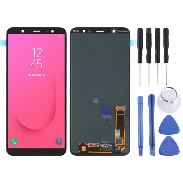 Original Super AMOLED LCD Screen for Galaxy J8 (2018), J810F/DS, J810Y/DS, J810G/DS with Digitizer Full Assembly (Black) - free shipping - PMc TechLife - Order now!