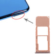 For Galaxy A7 (2018) / A750F SIM Card Tray + Micro SD Card Tray (Gold) - free shipping - PMc TechLife - Order now!