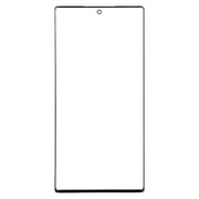 For Galaxy Note 10 + Front Screen Outer Glass Lens (Black)