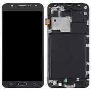 TFT LCD Screen for Galaxy J7 (2015) / J700F Digitizer Full Assembly with Frame (Black)