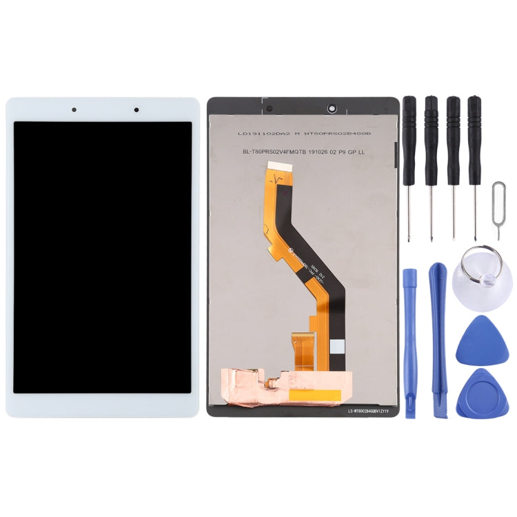 OEM LCD Screen for Samsung Galaxy Tab A 8.0 (2019) SM-T290 (WIFI Version) with Digitizer Full Assembly (White)