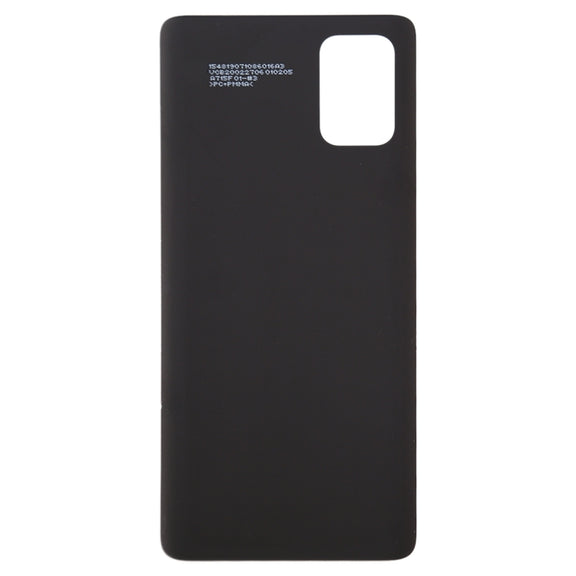 For Galaxy A71 Original Battery Back Cover (Black)