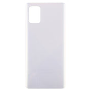 For Galaxy A71 Original Battery Back Cover (White)