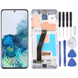 Original Dynamic AMOLED Material LCD Screen and Digitizer Full Assembly with Frame for Samsung Galaxy S20 4G SM-G980(Silver) - free shipping - PMc TechLife - Order now!