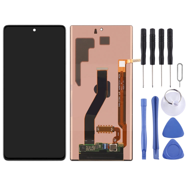 Original Dynamic AMOLED LCD Screen for Galaxy Note 10 + with Digitizer Full Assembly (Black) - free shipping - PMC Jewellery - Order now!