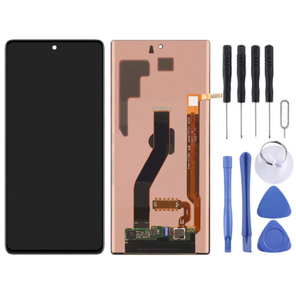 Original Dynamic AMOLED LCD Screen for Galaxy Note 10 + with Digitizer Full Assembly (Black) - free shipping - PMC Jewellery - Order now!