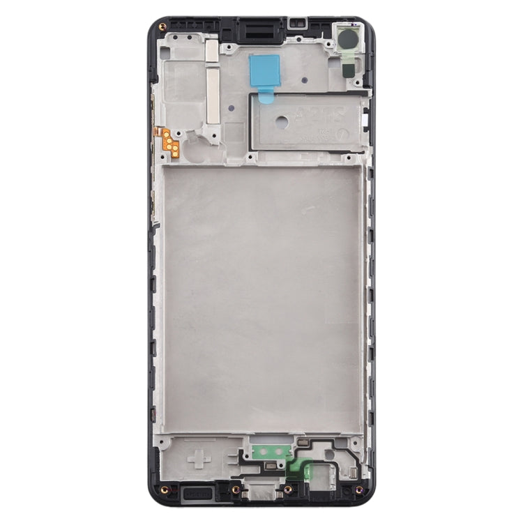 For Samsung Galaxy A21s  Front Housing LCD Frame Bezel Plate (Black) - free shipping - PMc TechLife - Order now!