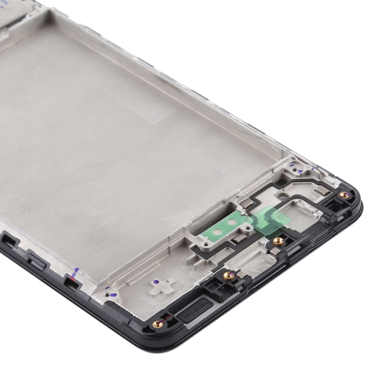 For Samsung Galaxy A21s  Front Housing LCD Frame Bezel Plate (Black) - free shipping - PMc TechLife - Order now!