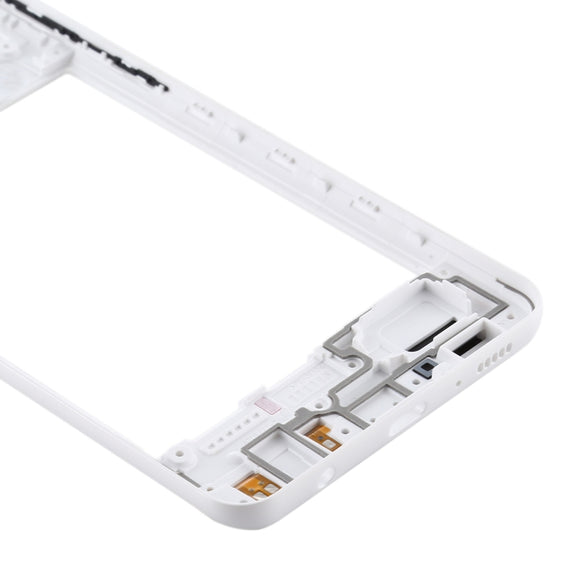 For Samsung Galaxy A21s  Middle Frame Bezel Plate (White)