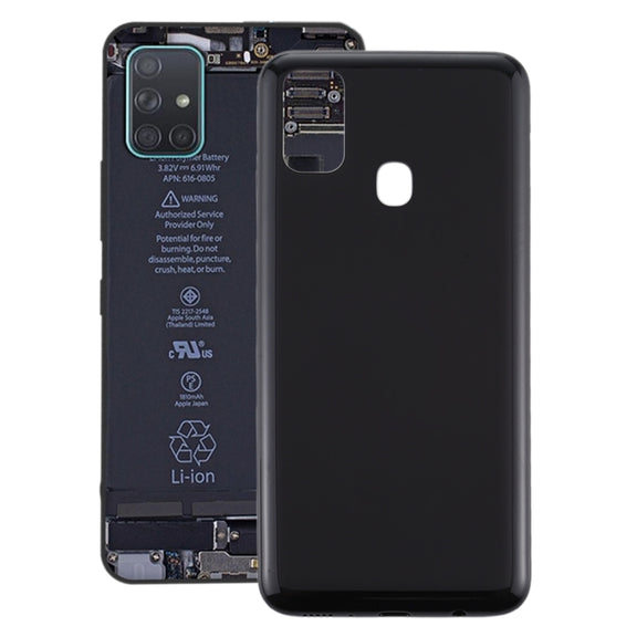 For Samsung Galaxy M21 Battery Back Cover (Black)