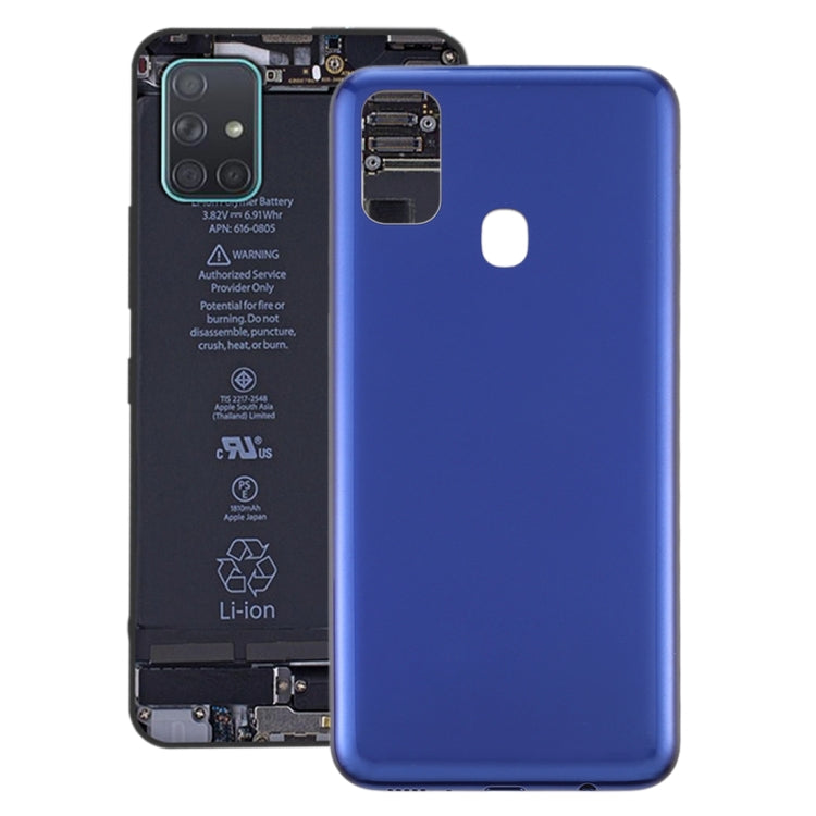 For Samsung Galaxy M21 Battery Back Cover (Dark Blue) - free shipping - PMc TechLife - Order now!