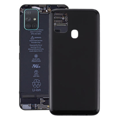 For Samsung Galaxy M31 / Galaxy M31 Prime Battery Back Cover (Black) - free shipping - PMC Jewellery - Order now!