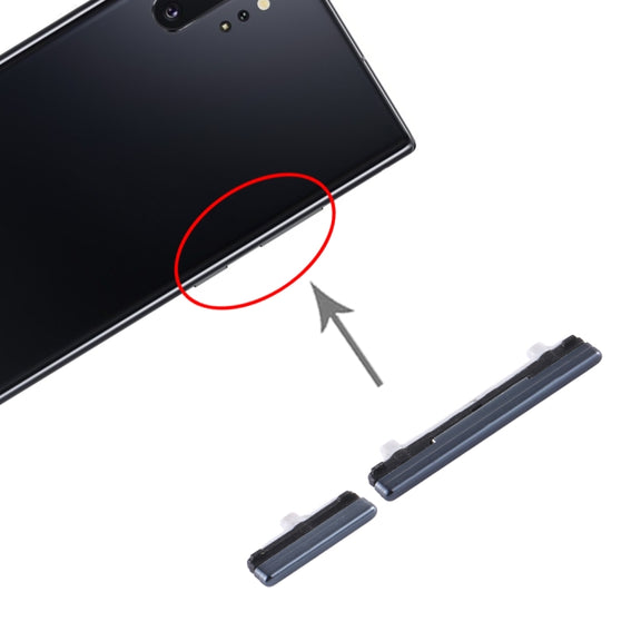 For Samsung Galaxy Note10+ Power Button and Volume Control Button(Black)