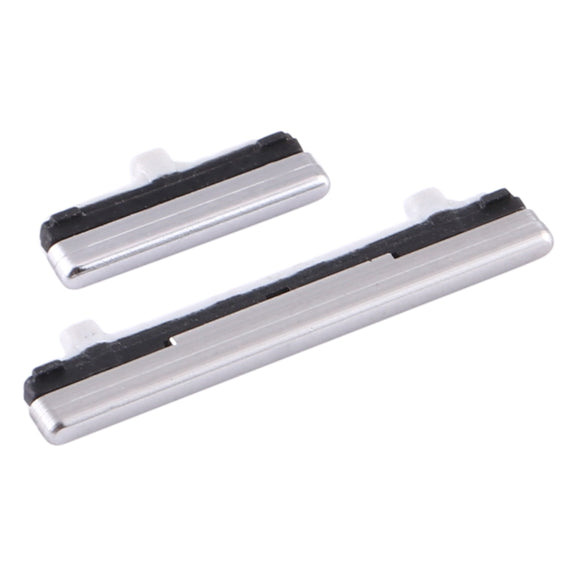 For Samsung Galaxy Note10+ Power Button and Volume Control Button(Silver)